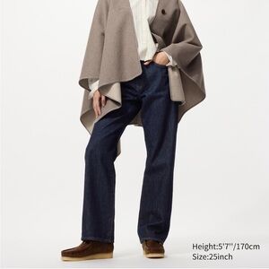 JW Anderson Uniqlo Straight Jeans - Navy 28